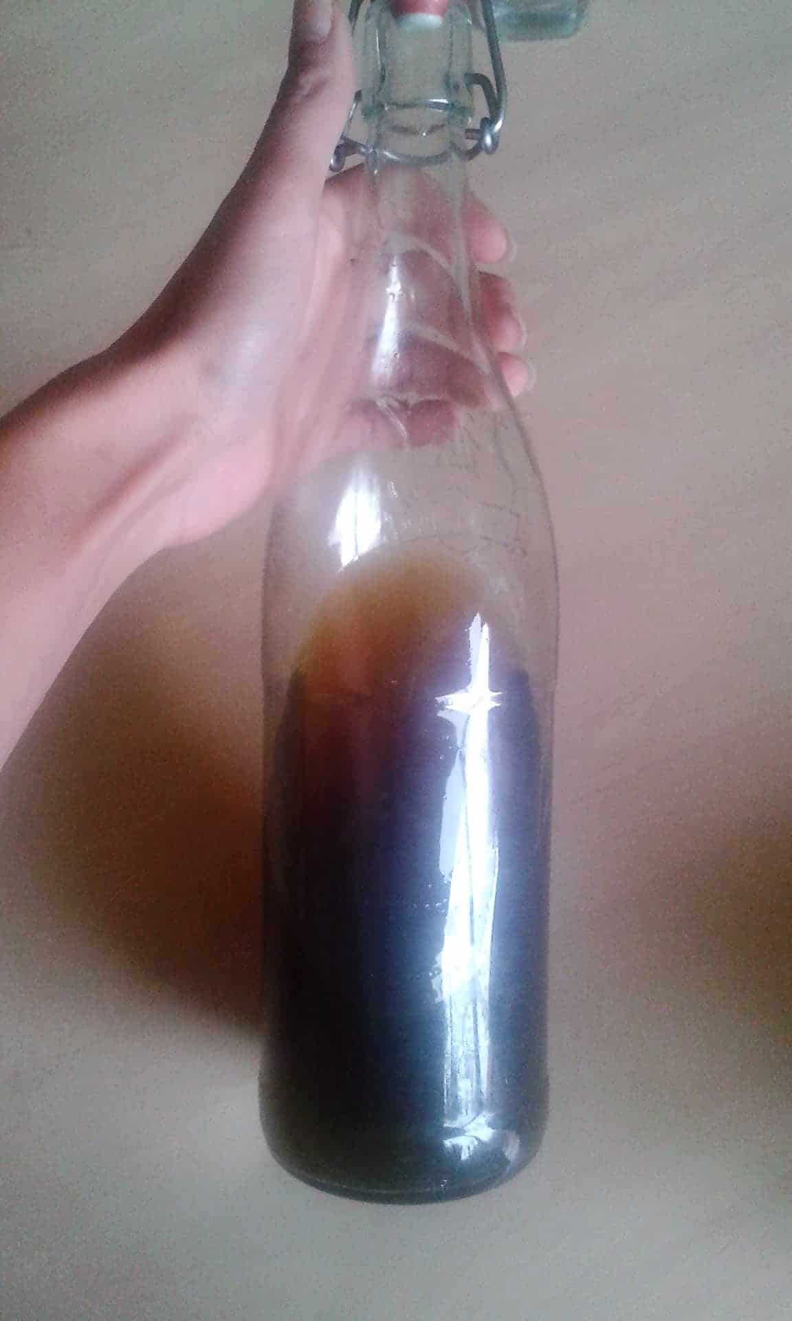 Recette sirop de menthe maison - sirop terminé